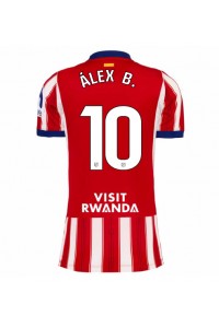 Atletico Madrid Alex Baena #10 Jalkapallovaatteet Naisten Kotipaita 2026-27 Lyhythihainen